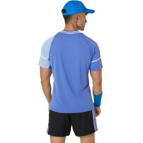 تصویر تی شرت تنیس مردانه اسیکس Asics Match Actibreeze SS TOP- آبی 