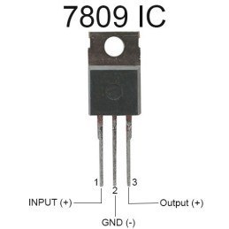 تصویر آی سی L7809CV 1.5A IC L7809CV 1.5A TO-220