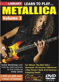 تصویر Learn To Play Metallica Vol 3 