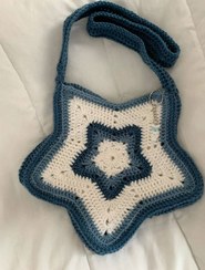 تصویر کیف بافت ستاره ای 