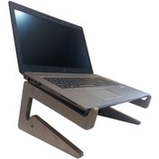 تصویر زیر لپ تاپی قابل حمل چوبی 