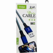 تصویر کابل فست شارژ میکرو ولگا ا Micro Cable VULGA Fast Charge Micro Cable VULGA Fast Charge
