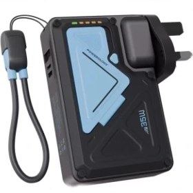 تصویر پاوربانک پاورولوژی مدل PP080 ظرفیت ۱۰ هزار میلی آمپر ساعت 