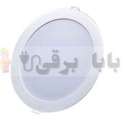 تصویر پنل جنرال گرد 28 وات مهتابی توکار بروکس 