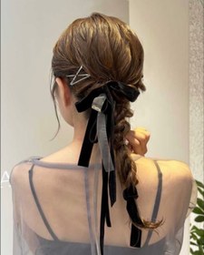 تصویر سنجاق مو سرگرد تک رنگ - مسی مارک hairpin