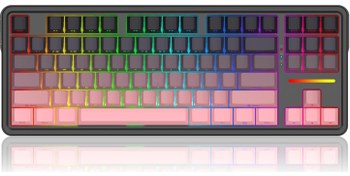 تصویر کیبورد گیمینگ بی‌سیم ردراگون مدل K728SP Pro RGB 