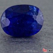 تصویر نگین انگشتر یاقوت کبود خوشرنگ کد ۲۰۶۲۰ 