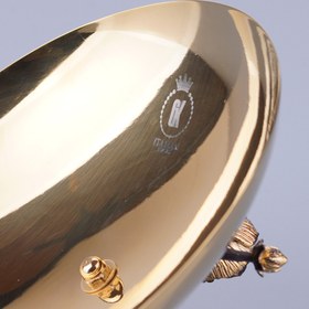 تصویر قندان چوبی گلد کیش 