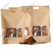 تصویر پاکت کرافت ته کاست 