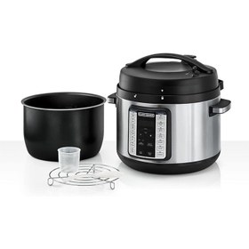 تصویر زودپز برقی بلک اند دکر مدل PCP1010 BLACK+DECKER Smart Steam Pot, 1350W Power, 10L, 9 in 1 Usage, 14 Smart Programmable Electric Pressure Cooker