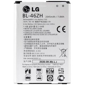 تصویر باتری گوشی LG K8 2016 مدل مدل BL-46ZH ا LG K8 2016 Battery LG K8 2016 Battery