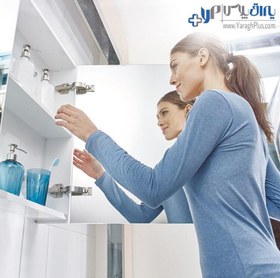 تصویر لولا کابینت آرامبند شیشه فانتونی مدل A072 Cabinet Hinge