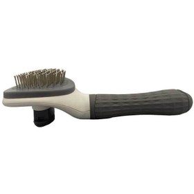 تصویر برس سگ و گربه همراه دکمه تخلیه مو برند Clean CLEAN pet brush with self cleaning button