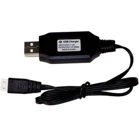 تصویر شارژر باتری دو سل USB 3 pin 