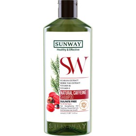 تصویر Sunway sulfate-free strengthening and anti-hair loss shampoo 