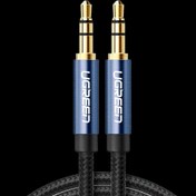 تصویر کابل 1 به 1 صدا استریو 3.5 میلی متر یوگرین مدل UGREEN AV112 طول 2 متر 