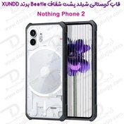 تصویر کریستال شیلد شفاف گوشی Nothing Phone 2 مارک XUNDD سری Beatle Nothing Phone 2 XUNDD Beatle Series Crystal Clear Case