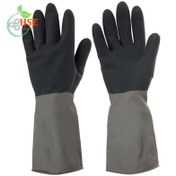 تصویر دستکش‌لاستیکی بنایی استاد کار 