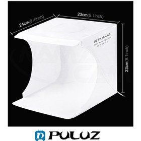 تصویر خیمه نور قابل حمل پلوز 24*23 سانت - 5021 PULUZ PULUZ 23cm Folding Portable 550LM Light Photo Lighting - PU5021