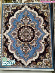 تصویر فرش طرح شهیاد سرمه ای وزرا ۷۰۰شانه Vozaracarpet