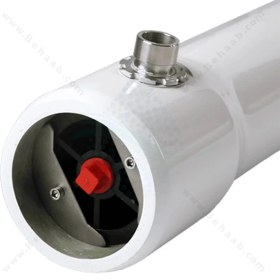 تصویر پرشر وسل 4 اینچ دو المانه ساید پورت هیدرو پی وی Hydro PV Hydro PV 4 Inch 300 psi Side Port Membrane Pressure Vessel