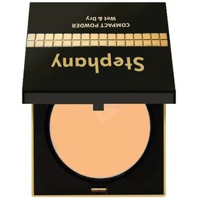 تصویر پنکیک استفانی مدل Wet & Dry شماره 204 Stephany Wet & Dry Compact Powder