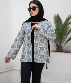 تصویر کت ژاکارد کوک دوزی زنانه سبز 