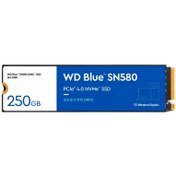 تصویر اس اس دی وسترن دیجیتال SN580 ظرفیت 250 گیگابایت Western Digital Blue SN580 NVMe 250GB Solid State Drive