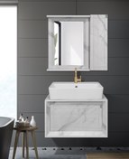 تصویر کابینت روشویی کاکتوس مدل unique 70 panazoeta کد 8025 