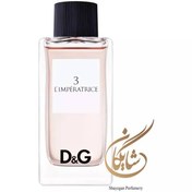 تصویر ادوتویلت زنانه دولچه گابانا ال ایمپرتریس 3 _ Dolce & Gabbana (D&G) Anthology L’Imperatrice 3 Eau De Toilette (EDT) 100ml 