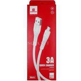 تصویر کابل تبدیل USB به USB-C بیبوشی مدل A11 طول 1 متر 