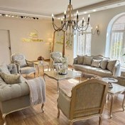 تصویر مبل کلاسیک فرانسوی ۷ نفره 