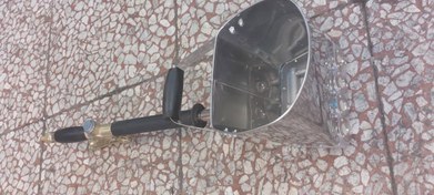 تصویر ملات پاش بادی دیواری 