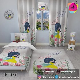 تصویر ست کامل اتاق نوزاد و کودک کد K1423 