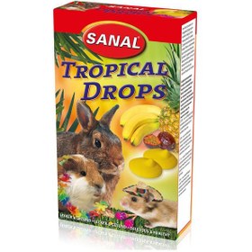 تصویر مکمل ویتامینه جوندگان Sanal Tropical Drops هلند 