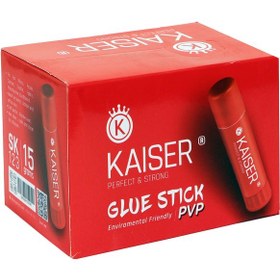 تصویر چسب ماتیکی 15 گرم کایزر (SK123) glue stick