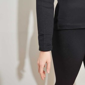 تصویر یقه اسکی اسمارا- مشکی 