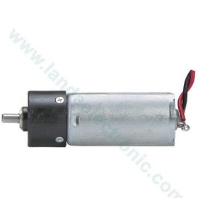 تصویر موتور دی سی گیربکس دار خورشیدی WFF-180SH (3V 1200RPM) 