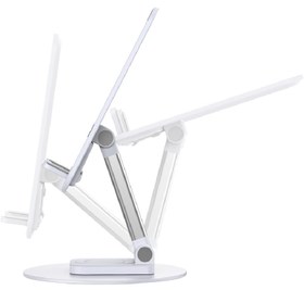 تصویر استند رومیزی گوشی همراه و تبلت ویوو مدل wiwu Desktop Rotation Stand ZM109 wiwu Desktop Rotation Stand ZM109