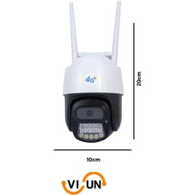 تصویر دوربین مینی اسپید دام P29 سیمکارتی MINI SPEED DOME CAMEA 4G SIM P29