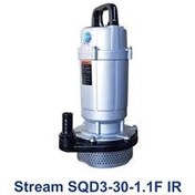 تصویر کفکش 30 متری1اینچ 1.5 اسب بخار فلوتردار برند استریم SQD3-30-1.1 F 