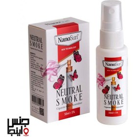 تصویر اسپری بوگیر سیگار نانوسان Nanosun Cigarette Deodorizer Spray