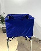 تصویر سبد توپ چرخ دار واليبال 