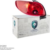 تصویر چراغ خطر عقب چپ (راننده) بدون لامپ و جالامپی پژو 206 SD صندق دار کد 5001701308 - مادپارت (MaadPart) 