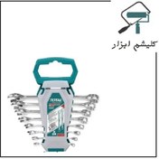 تصویر اچار یک سر رینگ 8عددی پلیکانی TOTAL 