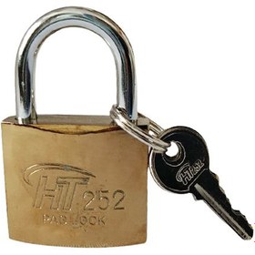 تصویر قفل آویز مدل HT252 سایز75 میلی متر ا Padlock, model HT252, size 75 mm Padlock, model HT252, size 75 mm