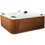 تصویر وان و جکوزی دریا وان مدل ۴ نفره 