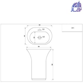 تصویر روشویی کورینی زنو مدل S11 ZENO 