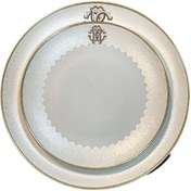 تصویر سرویس چینی لورین 128 پارچه رادمان طلایی 