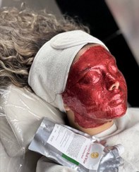 تصویر ماسک دوفاز شراب قرمز بست کلین کره 